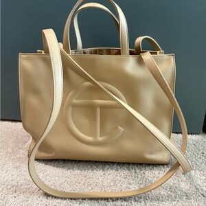 Telfar Beige medium Tote Bag